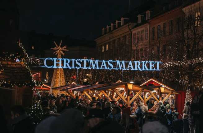 Marché de noël Copenhague