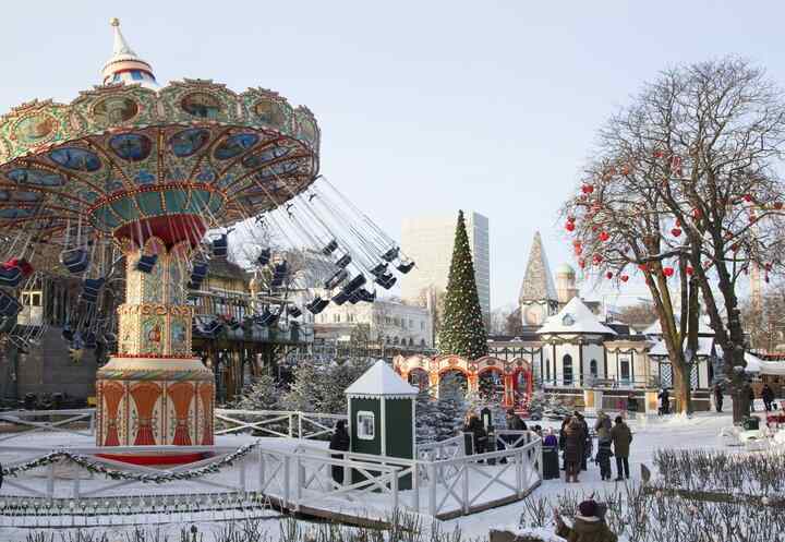 Marché de noël Copenhague